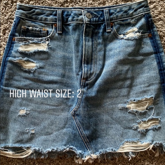 Abercrombie denim skirt - Picture 2 of 2
